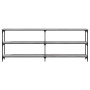 Mesa consola madera de ingeniería gris Sonoma 200x29x75 cm de , Mesas auxiliares - Ref: Foro24-834113, Precio: 93,55 €, Descu...