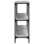 Mesa consola madera de ingeniería gris Sonoma 200x29x75 cm de , Mesas auxiliares - Ref: Foro24-834113, Precio: 93,55 €, Descu...