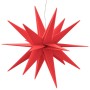 Lámpara de Navidad con LED plegable roja 100 cm de , Luces de Navidad - Ref: Foro24-356193, Precio: 74,12 €, Descuento: %