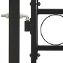 Cancela de valla doble puerta con arco acero negro 300x200 cm de , Puertas de jardín - Ref: Foro24-146341, Precio: 513,23 €, ...