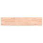 Estante de pared madera maciza de haya 100x20x2,5 cm de , Estantes y estanterías - Ref: Foro24-356016, Precio: 39,63 €, Descu...