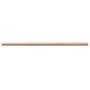 Estante de pared madera maciza de haya 100x20x2,5 cm de , Estantes y estanterías - Ref: Foro24-356016, Precio: 39,63 €, Descu...