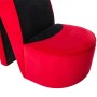 Sillón con forma de zapato de tacón terciopelo rojo en Sillones | Comprar online en Foru.es