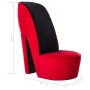Sillón con forma de zapato de tacón terciopelo rojo en Sillones | Comprar online en Foru.es