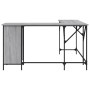 Escritorio madera de ingeniería gris Sonoma 141x141x75 cm de , Escritorios - Ref: Foro24-837600, Precio: 97,74 €, Descuento: %
