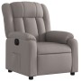 Sillón reclinable eléctrico tela gris taupé de , Sillones - Ref: Foro24-3205300, Precio: 274,37 €, Descuento: %