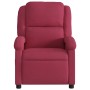 Sillón reclinable eléctrico de terciopelo rojo tinto de , Sillones - Ref: Foro24-3204283, Precio: 261,34 €, Descuento: %