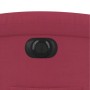 Sillón reclinable eléctrico de terciopelo rojo tinto de , Sillones - Ref: Foro24-3204283, Precio: 261,34 €, Descuento: %