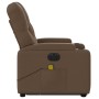 Sillón de masaje eléctrico reclinable elevable tela marrón de , Sillones - Ref: Foro24-3204750, Precio: 374,83 €, Descuento: %