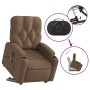 Sillón de masaje eléctrico reclinable elevable tela marrón de , Sillones - Ref: Foro24-3204750, Precio: 374,83 €, Descuento: %
