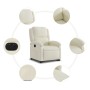 Sillón eléctrico reclinable elevable de terciopelo crema de , Sillones - Ref: Foro24-3204331, Precio: 332,96 €, Descuento: %