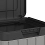 Cubo de basura de exterior PP gris 38x38x65 cm de , Cubos de la basura y papeleras - Ref: Foro24-364225, Precio: 104,93 €, De...