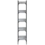 Librería de 5 estantes madera gris Sonoma 35x30x174 cm de , Librerías y estanterías - Ref: Foro24-838856, Precio: 51,55 €, De...