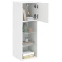 Mueble para TV con luces LED blanco 30,5x30x90 cm de , Muebles TV - Ref: Foro24-837001, Precio: 57,39 €, Descuento: %