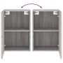 Muebles de TV de pared 2 uds madera gris Sonoma 40,5x30x60 cm de , Muebles TV - Ref: Foro24-836921, Precio: 75,58 €, Descuent...