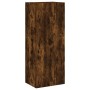 Mueble de TV de pared madera roble ahumado 40,5x30x102 cm de , Muebles TV - Ref: Foro24-836935, Precio: 62,84 €, Descuento: %