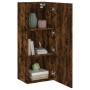 Mueble de TV de pared madera roble ahumado 40,5x30x102 cm de , Muebles TV - Ref: Foro24-836935, Precio: 62,84 €, Descuento: %