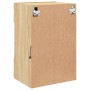 Muebles TV de pared luces LED 2 uds roble Sonoma 40x30x60,5 cm de , Muebles TV - Ref: Foro24-837083, Precio: 93,50 €, Descuen...