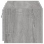 Mueble de TV de pared con luces LED gris Sonoma 60x35x31 cm de , Muebles TV - Ref: Foro24-837277, Precio: 46,77 €, Descuento: %