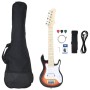 Guitarra eléctrica para niños con funda marrón y blanco 3/4 30" de , Guitarras - Ref: Foro24-70195, Precio: 121,31 €, Descuen...