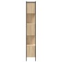 Estantería madera de ingeniería roble Sonoma 72x28x172 cm de , Librerías y estanterías - Ref: Foro24-3213653, Precio: 96,26 €...