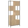 Estantería madera de ingeniería roble Sonoma 72x28x172 cm de , Librerías y estanterías - Ref: Foro24-3213653, Precio: 96,26 €...