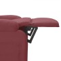 Sillón reclinable de tela rojo tinto de , Sillones - Ref: Foro24-344893, Precio: 174,95 €, Descuento: %