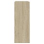 Zapatero de madera de ingeniería roble Sonoma 60x21x57 cm de , Zapateros y organizadores de calzado - Ref: Foro24-839884, Pre...