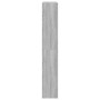 Zapatero de madera de ingeniería gris Sonoma 80x21x125,5 cm de , Zapateros y organizadores de calzado - Ref: Foro24-839929, P...
