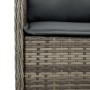 Set comedor de jardín 5 piezas con cojines ratán sintético gris de , Conjuntos de jardín - Ref: Foro24-3211950, Precio: 566,0...