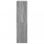 Aparador con puertas de vidrio gris Sonoma 35x37x142 cm de , Aparadores - Ref: Foro24-836439, Precio: 113,76 €, Descuento: %