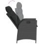 Set de comedor de jardín 7 pzas y cojines ratán sintético negro de , Conjuntos de jardín - Ref: Foro24-3213073, Precio: 832,8...