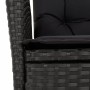 Set de muebles jardín 5 pzas con cojines ratán sintético negro de , Conjuntos de jardín - Ref: Foro24-3213188, Precio: 580,17...