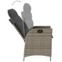 Set comedor de jardín 5 piezas con cojines ratán sintético gris de , Conjuntos de jardín - Ref: Foro24-3213078, Precio: 670,9...