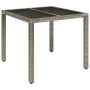 Set comedor de jardín 5 piezas con cojines ratán sintético gris de , Conjuntos de jardín - Ref: Foro24-3213078, Precio: 670,9...