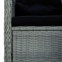 Juego de comedor para jardín 3 piezas gris claro de vidaXL, Conjuntos de jardín - Ref: Foro24-3068734, Precio: 386,97 €, Desc...
