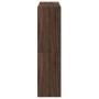 Estantería con puertas madera marrón roble 136x37x142 cm de , Aparadores - Ref: Foro24-3206523, Precio: 246,94 €, Descuento: %