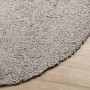 Alfombra peluda de pelo largo moderna PAMPLONA beige Ø 120 cm de , Alfombras - Ref: Foro24-375223, Precio: 32,09 €, Descuento: %