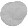 Alfombra de pelo corto look escandinavo IZA gris Ø 80 cm de , Alfombras - Ref: Foro24-375457, Precio: 26,86 €, Descuento: %
