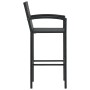 Muebles de bar jardín 3 pzas ratán sintético reposabrazos negro de , Conjuntos de jardín - Ref: Foro24-3064805, Precio: 318,6...