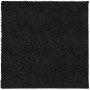 Alfombra peluda de pelo largo moderna PAMPLONA negra 200x200 cm de , Alfombras - Ref: Foro24-375282, Precio: 83,76 €, Descuen...