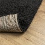 Alfombra peluda de pelo largo moderna PAMPLONA negra 200x200 cm de , Alfombras - Ref: Foro24-375282, Precio: 83,76 €, Descuen...