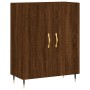 Aparador de madera de ingeniería marrón roble 69,5x34x90 cm de , Aparadores - Ref: Foro24-827707, Precio: 76,77 €, Descuento: %