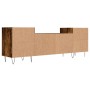 Mueble para TV madera contrachapada roble ahumado 160x35x55 cm de , Muebles TV - Ref: Foro24-831345, Precio: 81,11 €, Descuen...
