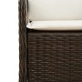 Set comedor de jardín 7 pzas con cojines ratán sintético marrón de , Conjuntos de jardín - Ref: Foro24-3211938, Precio: 723,8...