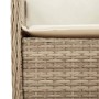 Set comedor de jardín 5 pzas con cojines ratán sintético beige de , Conjuntos de jardín - Ref: Foro24-3211965, Precio: 591,38...