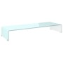 Mueble TV/Elevador de monitor cristal verde 90x30x13 cm de , Muebles TV - Ref: Foro24-244146, Precio: 88,44 €, Descuento: %