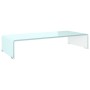 Mueble TV/Elevador de monitor cristal verde 70x30x13 cm de , Muebles TV - Ref: Foro24-244144, Precio: 97,02 €, Descuento: %