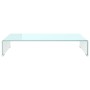 Mueble TV/Elevador de monitor cristal verde 70x30x13 cm de , Muebles TV - Ref: Foro24-244144, Precio: 97,02 €, Descuento: %