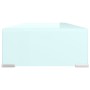 Mueble TV/Elevador de monitor cristal verde 70x30x13 cm de , Muebles TV - Ref: Foro24-244144, Precio: 97,02 €, Descuento: %
